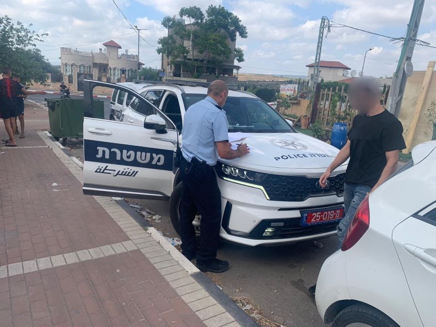 حملة لشرطة السير في منطقة الجليل الغربي